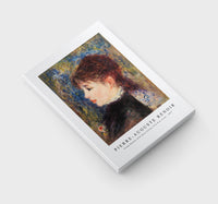 
              Pierre Auguste Renoir - Young Woman with Rose (Jeune fille Ã la rose) 1877
            