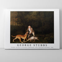 George Stubbs - Freeman, the Earl of Clarendon's gamekeeper, with a dying doe and hound 1800