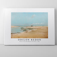 Odilon Redon - Beach at Low Tide (Mouth of the River) 1869