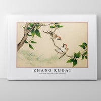 Zhang Ruoai - Gossiping Sparrows (18th Century)