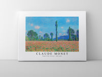 
              Claude Monet - Poppy Field, Giverny 1890-1891
            