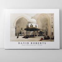 David Roberts - Mosque of Sultan Hassan Cairo-1796-1864