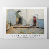 John Singer Sargent - Courtyard, Tétouan, Morocco (ca. 1879–1880)