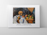 
              Paul Cezanne - Still Life with Skull (Nature morte au crâne) 1896-1898
            