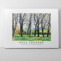 Paul Cezanne - Chestnut Trees at Jas de Bouffan 1885-1886