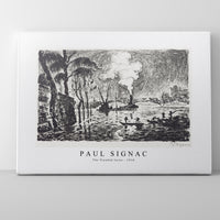 Paul Signac - The Flooded Seine (1910)