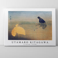Utamaro Kitagawa - U to Shirasagi 1753-1806