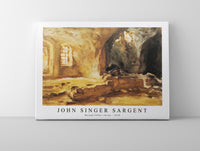
              John Singer Sargent - Ruined Cellar—Arras (1918)
            