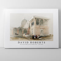 David Roberts - One of the tombs of the caliphs Cairo-1796-1864