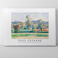 Paul Cezanne - Autumn Landscape (Paysage d'automne) 1883-1885