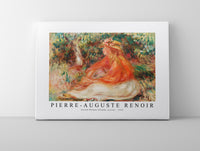 
              Pierre Auguste Renoir - Seated Woman (Femme assise) 1910
            