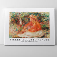 Pierre Auguste Renoir - Seated Woman (Femme assise) 1910