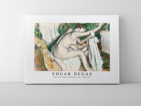 
              Edgar Degas - Nude lady. Woman Drying Her Arm 1880-1890
            
