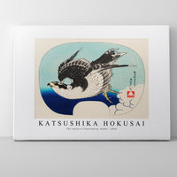 Katsushika Hokusai - The ukiyo-e illustration, Hawk 1849