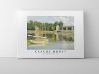 
              Claude Monet - The Argenteuil Bridge 1874
            