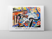 
              Henry Lyman Sayen - Gouache 1916
            