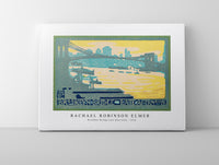 
              Rachael Robinson Elmer - Brooklyn Bridge Late Afternoon (1916)
            