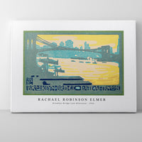 Rachael Robinson Elmer - Brooklyn Bridge Late Afternoon (1916)