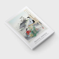 Ogata Gekko - Caring for the Chrysanthemums (1887–1896)