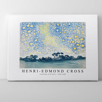 Henri Edmond Cross - Landscape with Stars 1905-1908