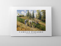 
              Camille Pissarro - The Harvest, Pontoise 1881
            