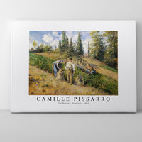 Camille Pissarro - The Harvest, Pontoise 1881