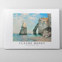 Claude Monet - The Cliffs at Étretat 1885