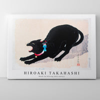 Hiroaki Takahashi - Black Cat Hissing 20th century