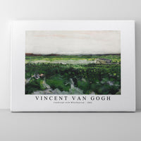Vincent Van Gogh - Landscape with Wheelbarrow 1883