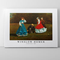 Winslow Homer - Croquet Scene 1866