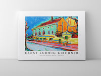 
              Ernst Ludwig Kirchner - Dance Hall Bellevue, obverse 1909-1910
            