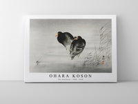 
              Ohara Koson - Two moorhens (1900 - 1930) by Ohara Koson (1877-1945)
            