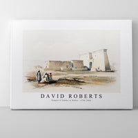 David Roberts - Temple of Dakka in Nubia-1796-1864