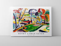 
              Henry Lyman sayen - Décor Plat 1915
            
