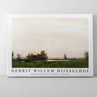 Gerrit Willem Dijsselhof - Meadow Landscape on the Spaarne 1890-1919