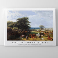 Jacques Laurent Agasse - Lord Rivers's Stud Farm, Stratfield Saye (1807)