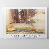John Singer Sargent - The Calle della Rosa with the Monte di Pietà, Venice (ca. 1904)