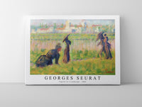 
              Georges Seurat - Figures in a Landscape 1883
            