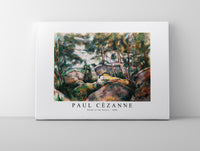 
              Paul Cezanne - Rocks in the Forest 1890
            