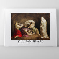 William Blake - Witch of Endor raising the spirit of Samuel 1752-1827