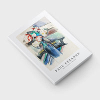 Paul Cezanne - Roses in a Bottle 1900-1904