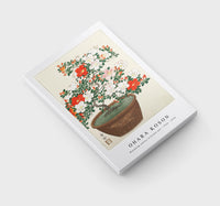 
              Ohara Koson - Blooming azalea in brown pot (1920 - 1930) by Ohara Koson (1877-1945)
            