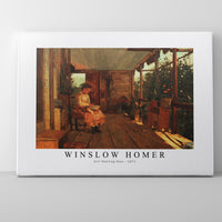 winslow homer - Girl Shelling Peas-1873