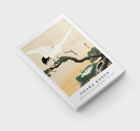 
              Ohara Koson - Japanese crane bird on branch of pine (1900 - 1930) by Ohara Koson (1877-1945)
            
