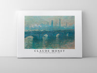 
              Claude Monet - Waterloo Bridge, Gray Weather 1900
            