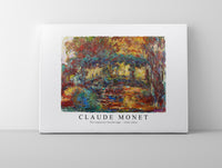 
              Claude Monet - The Japanese Footbridge 1920-1922
            