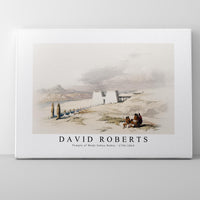 David Roberts - Temple of Wady Sabua Nubia-1796-1864