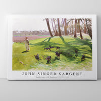 John Singer Sargent - Landscape with Goatherd (ca. 1890–1891)