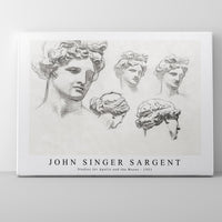 John Singer Sargent - Studies for Apollo and the Muses (c. 1921)