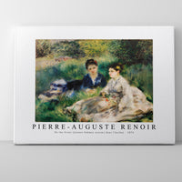 Pierre Auguste Renoir - On the Grass (Jeunes femmes assises dans l'herbe) 1873